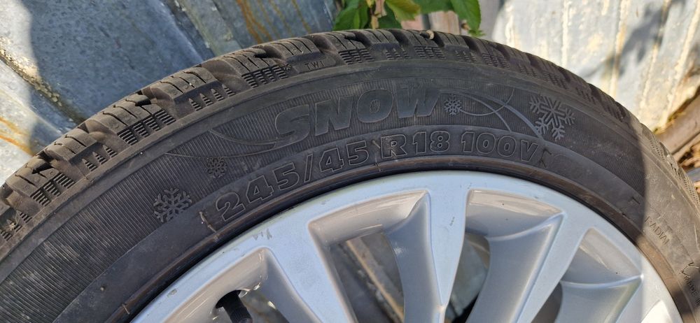 Jante Bmw cu anvelope Iarna