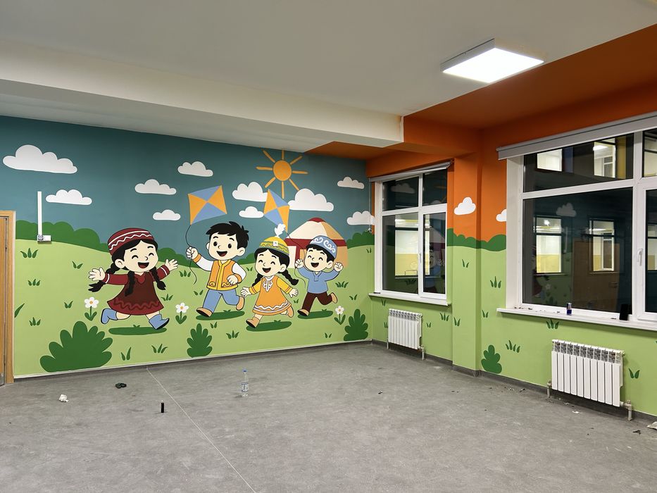 Роспись стен Алматы