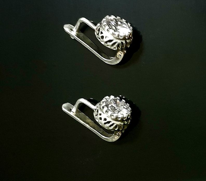 Серебряные серьги