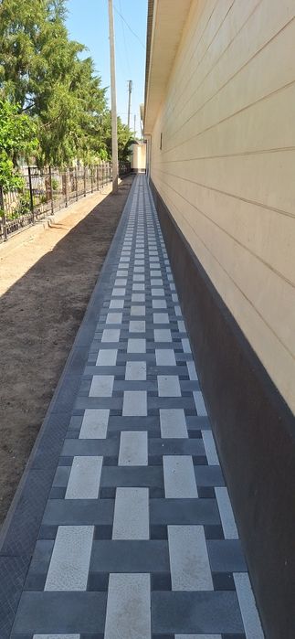 Брусчатки, поребрики