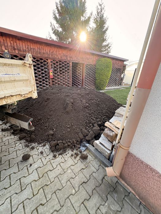 Pamant negru vegetal de calitate / nisip / pietris etc