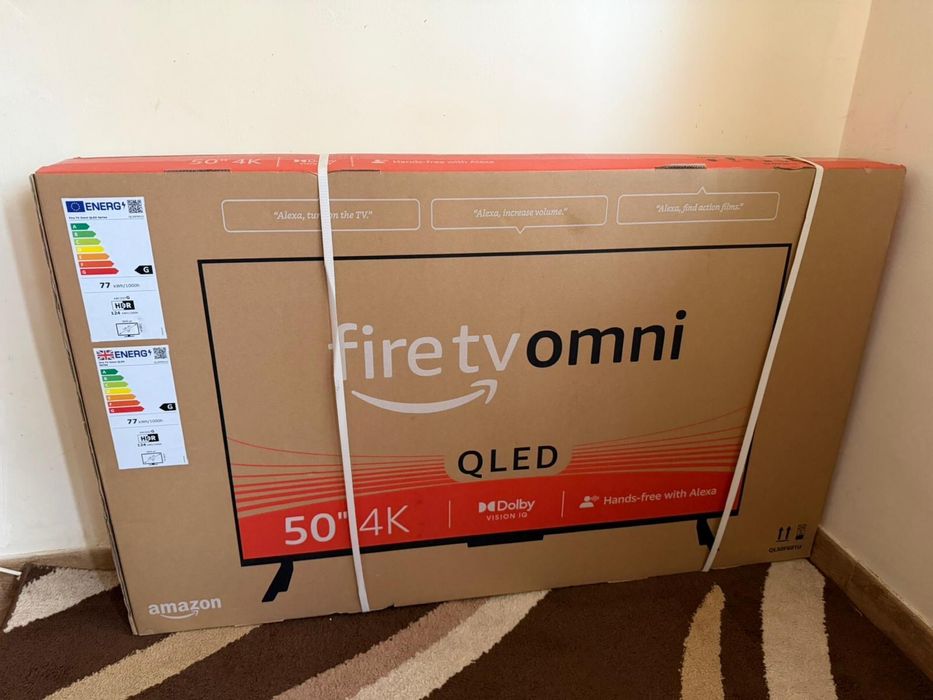 Fire tv  50”Omni QLED 4k UHD Smart TV