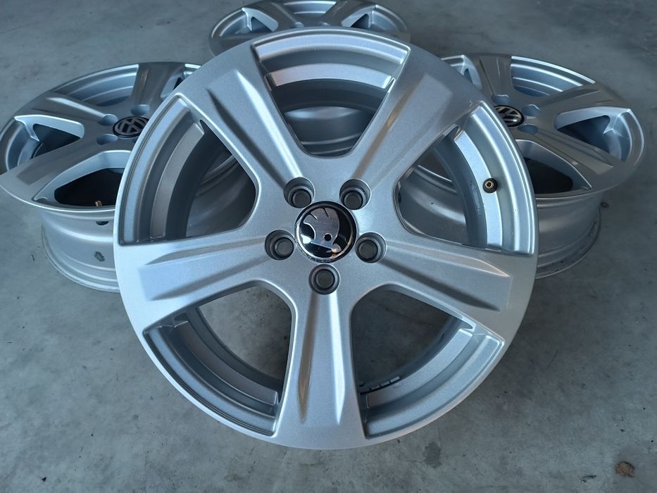 Jante aliaj 5x100 r16 Vw T-cross, Taigo, Polo, Skoda Rapid Scala Kamiq