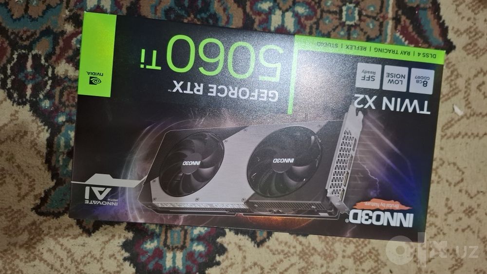 Пустые коробки от комплектующих ПК (RTX 5060 Ti, B650, LS720 и др.)