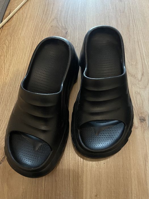 Дамски гумени чехли на платформа, чехли на платформа H&M