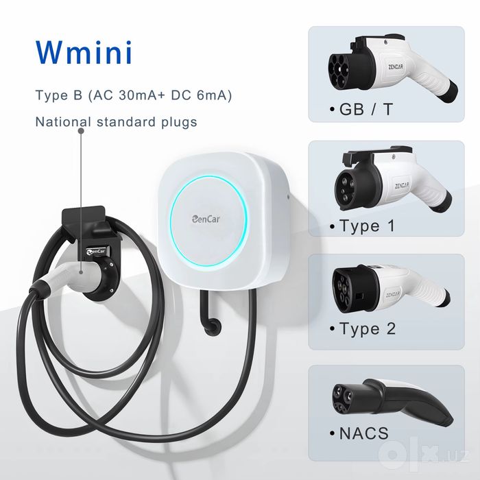 Настенная зарядка ZenCar Wmini GBT 32A