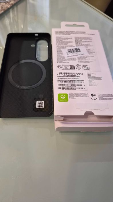 Samsung S26 калъф карбон/ Carbon magnet case