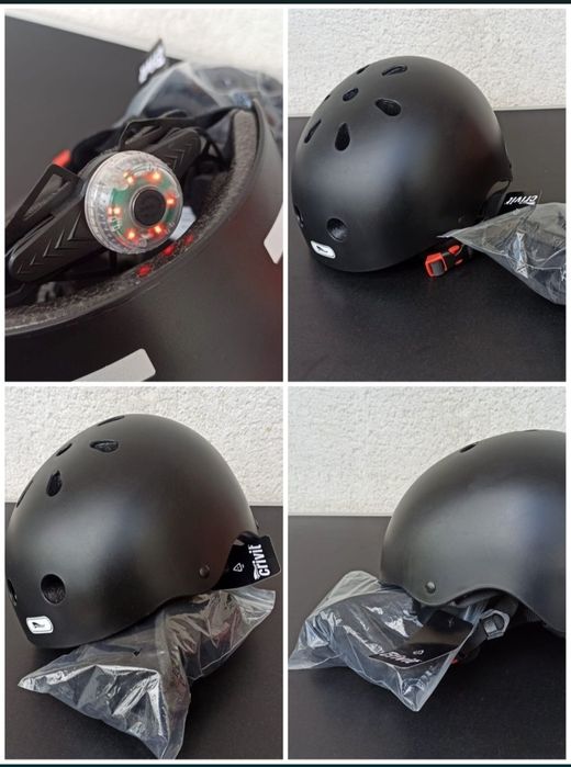 Casca protectie Crivit led copii bicicleta role

trotineta skateboard