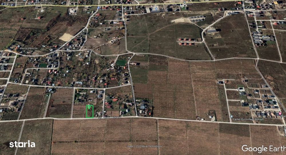 Vand Teren Intravilan 1000 mp in Vișani, toate utilitatile la teren
