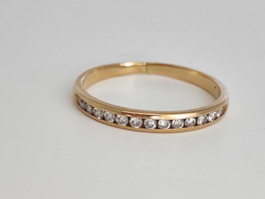 verigheta 14k ZEI cu diamante 0,20ct