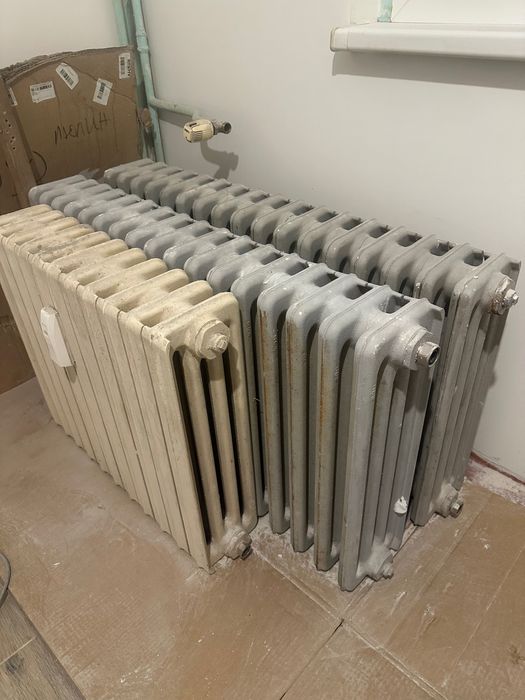 Чугунени радиатори за отопление- 3 броя