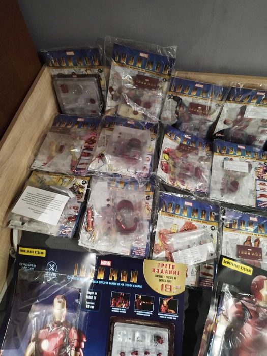 Деагостини Железния човек (лимитирана серия) брой 1 до 34(без 23)Нови!