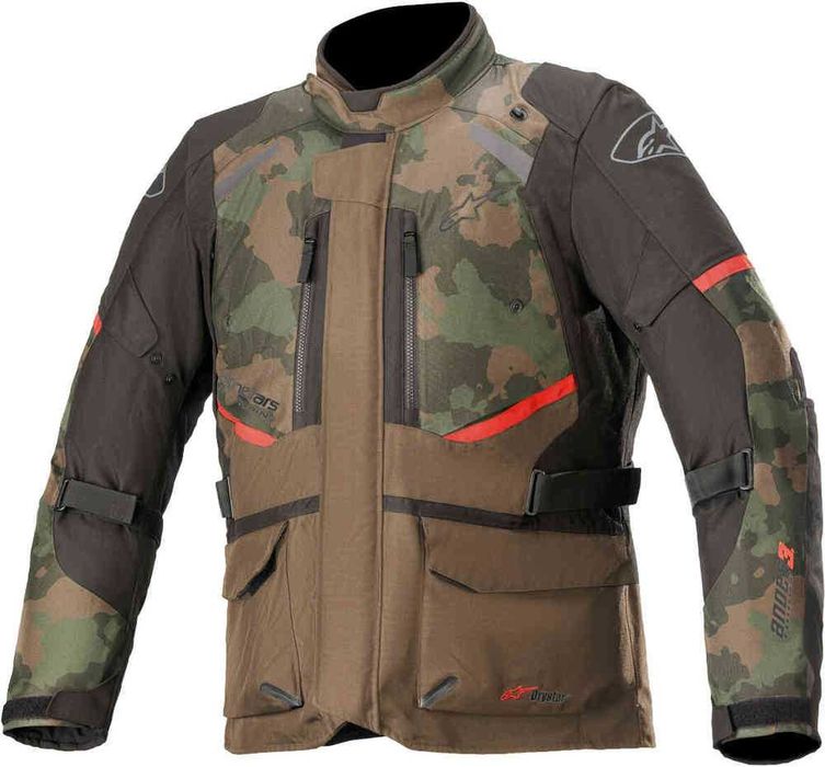 Alpinestars Andes v3 Drystar камуфлажно мото яке турист чопър текстил