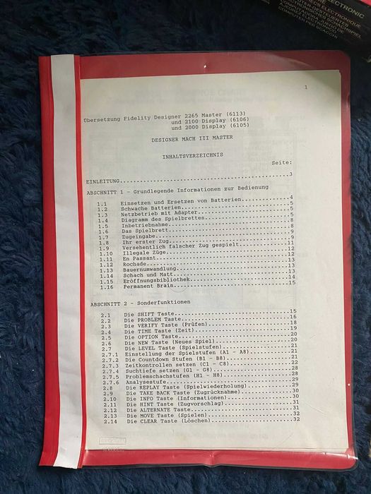 Sah electronic vintage Fidelity Designer Display 2000 – funcțional