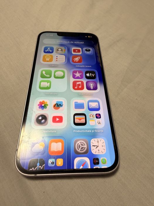 Iphone 14 Purple/ mov de 128 gb 84% baterie