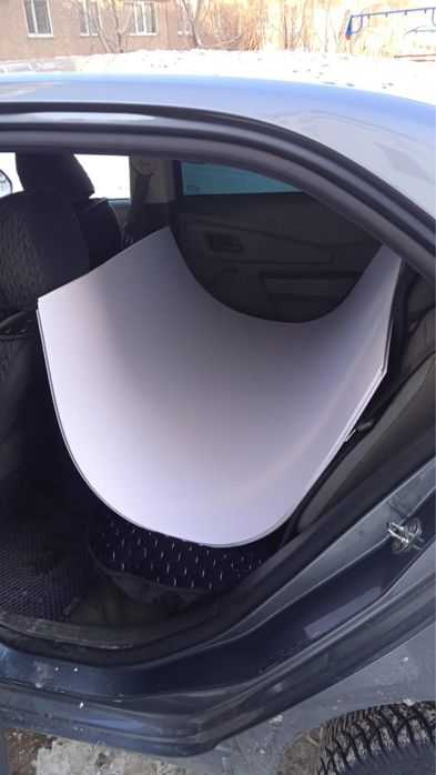 ПВХ вспененый белый. Коматекс