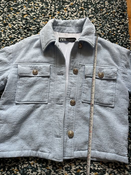 Синьо яке на Зара