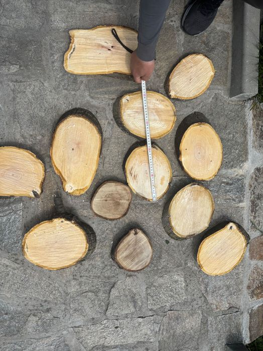 Шайби от орех различни размери