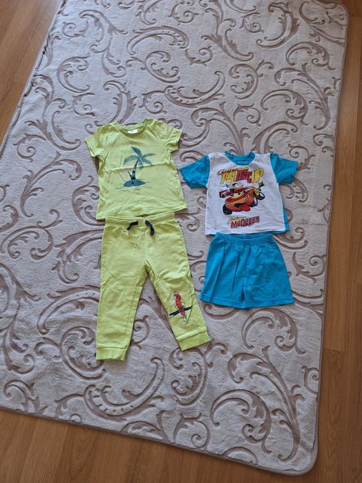 Сет летен комплект и лятна пижама р-р 92