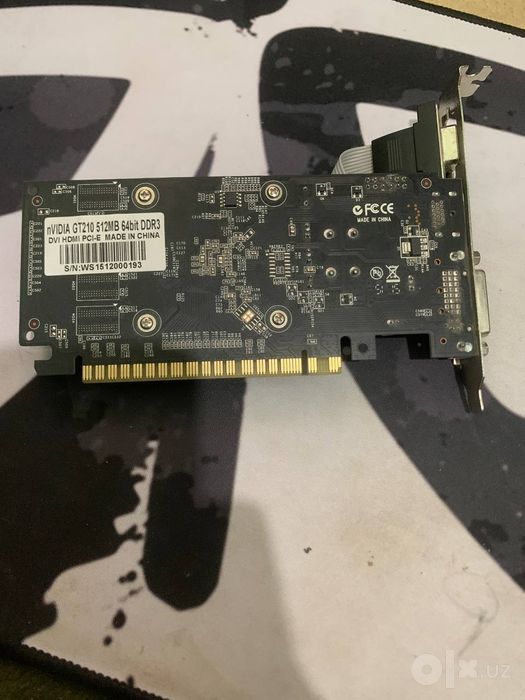 Видеокарта NVIDIA GT210 512mb DDR3
