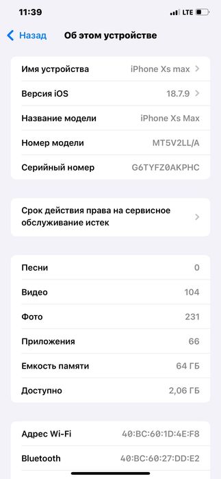 Iphone xs max(ekranda palasa bor va kamerani ham ozgina xira
