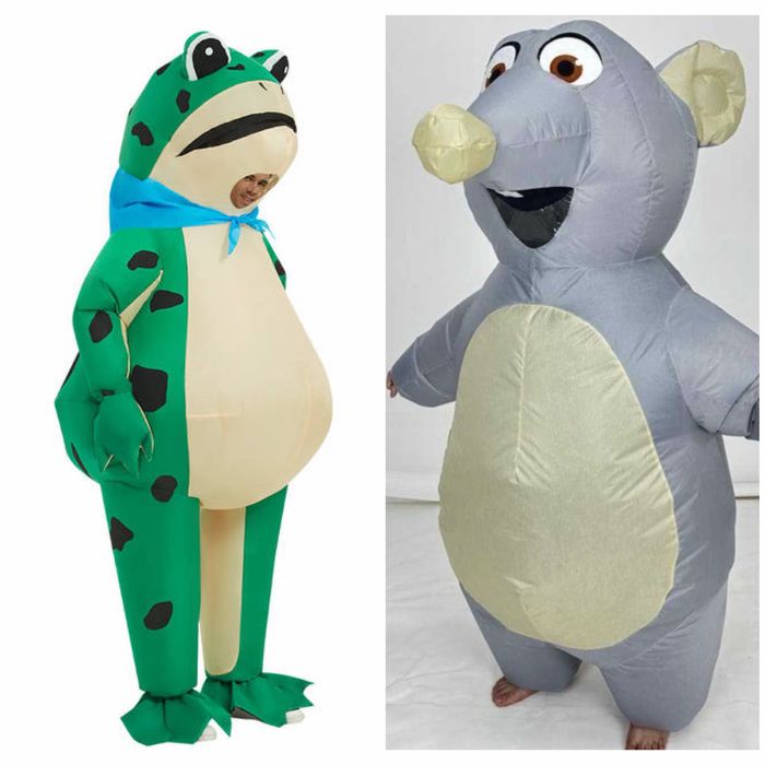 Аренда надувных костюмов Крысы и Жабы 4000 тг