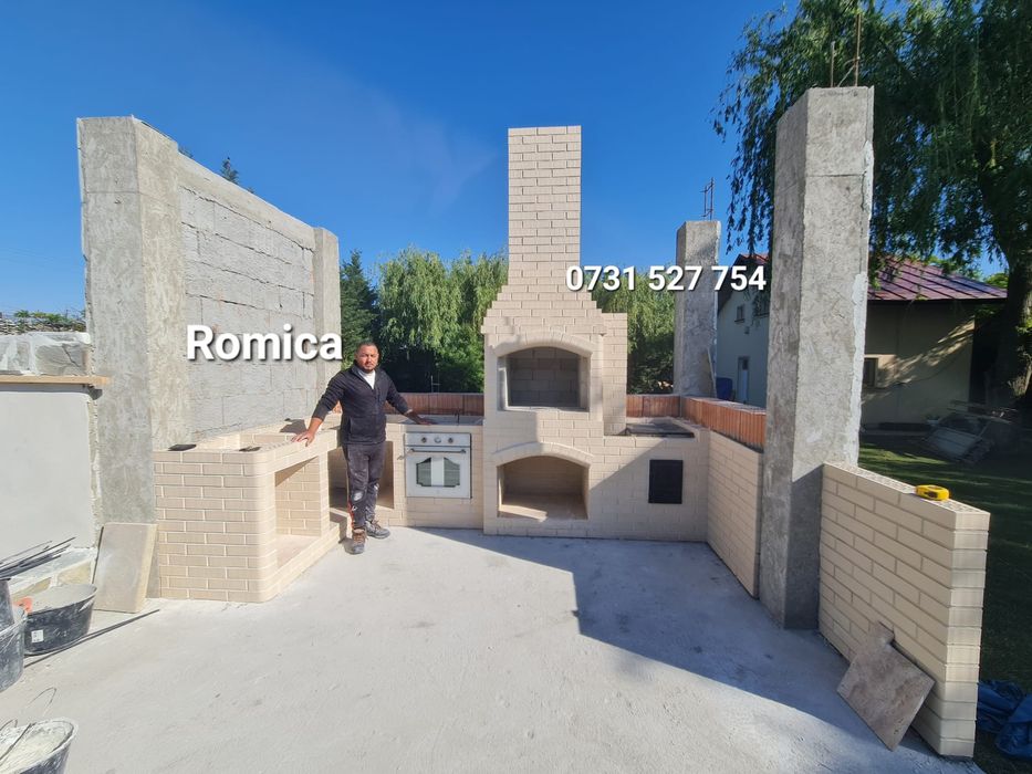 Grătare din cărămidă