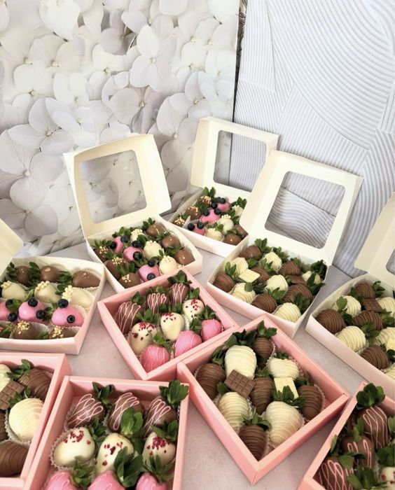 клубника в шоколаде