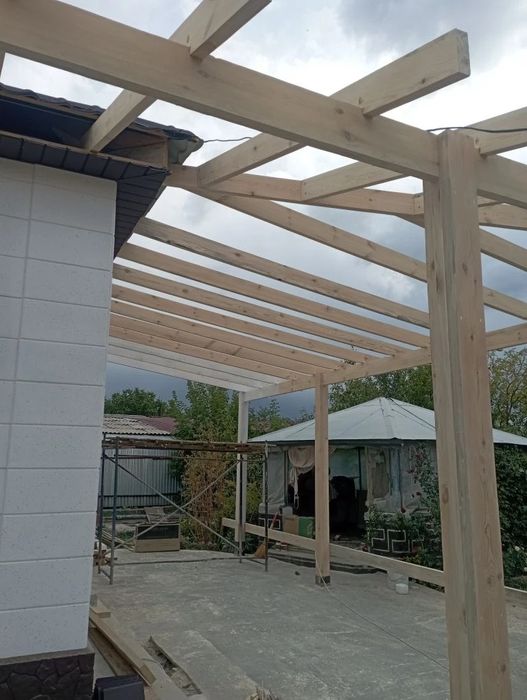 Кровля крыш, навесы, сайдинг, евро-ремонт