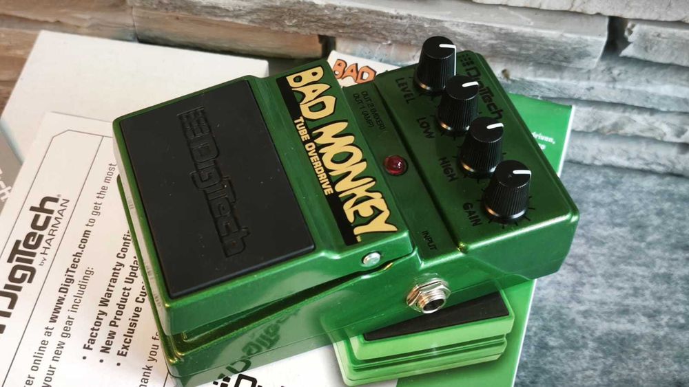 Pedala chitara DigiTech Bad Monkey Tube Overdrive – Harman | Overdrive / Boost în cutie - GARANTIE 1 AN!