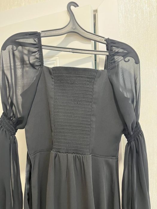 Черное вечернее платье почти новая, бренд «Lichi»