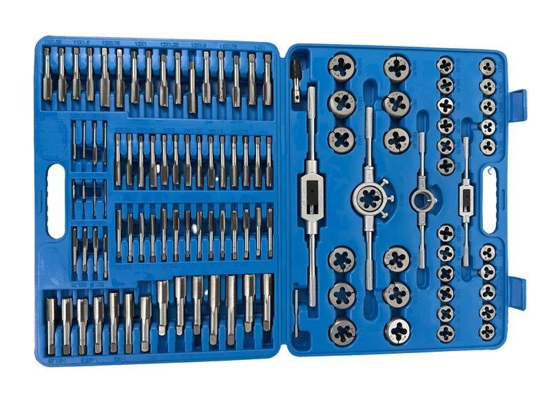 Комплект плашки и метчици, 110 части, m2-m18 gebo tools