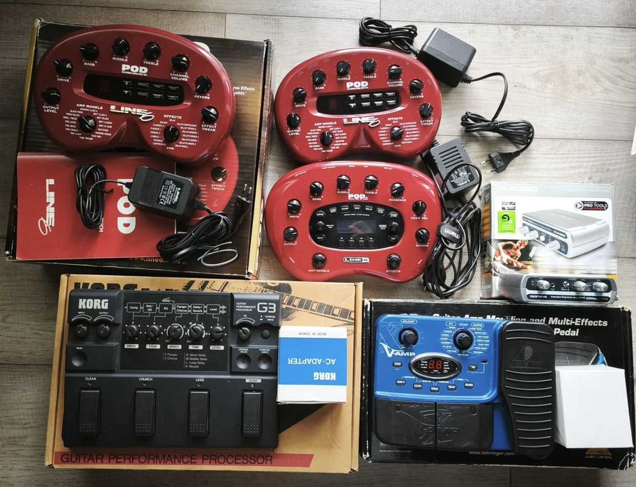 Pedala chitare electrice bass Behringer Fender VOX MXR Dunlop Blackstar