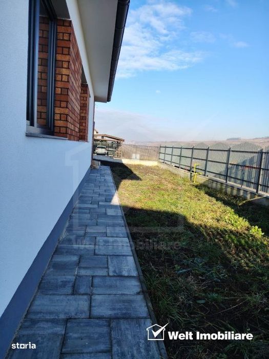 Casa moderna, 120mp utili, 38mp terasa, Popesti, 12km pana la gara Clu