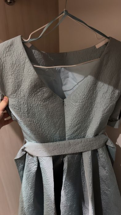 КZ бренд платье голубое