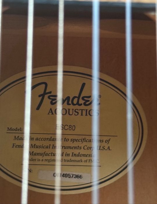 Chitară fender clasica