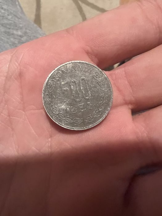 Moneda 500 lei anul 2000