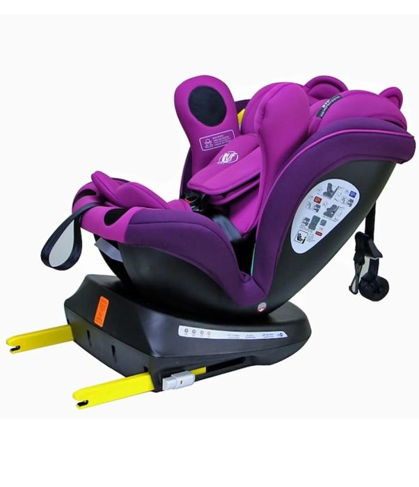 Scaun auto TWT Plus iSize Buf Boof UrsPurple cu isofix Rotativ