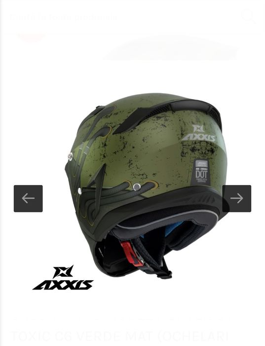 Vând cască moto AXXIS