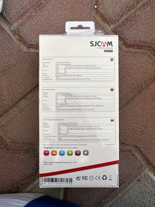 Камер SJCAM SJ4000