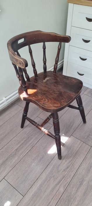Scaun rustic lemn de fag