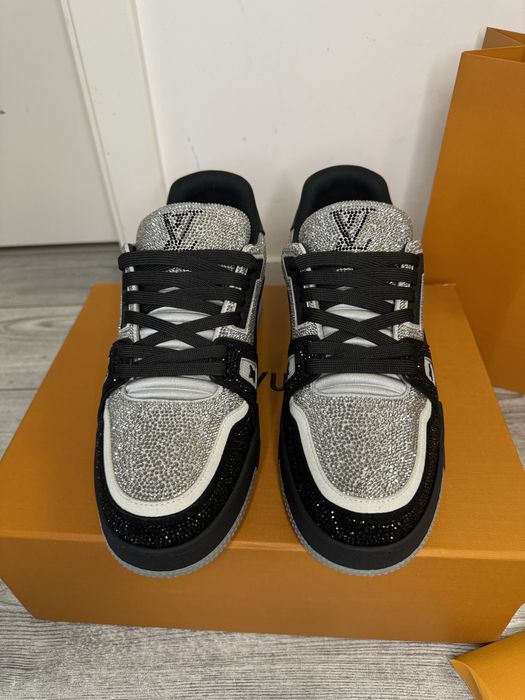 IN STOC | Adidasi Louis Vuitton Trainer Diamond Premium