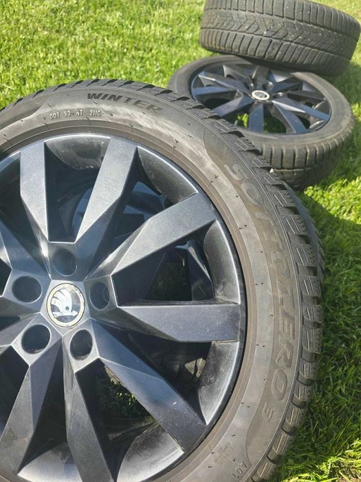 Jante skoda r17 anvelope de iarna 205 / 50 r17