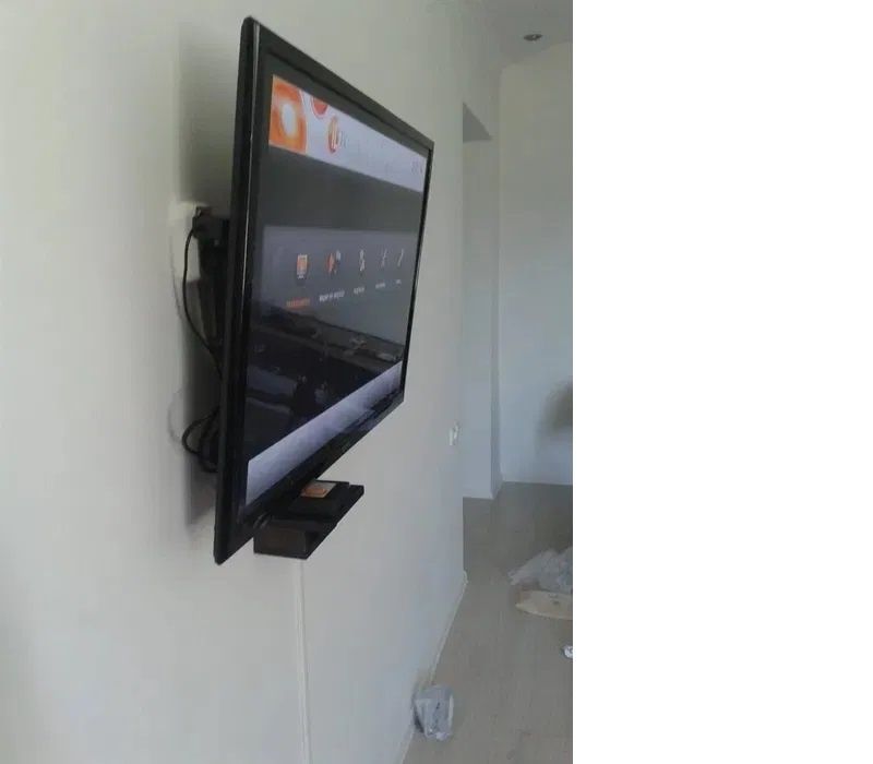 Установка телевизора на стену