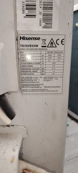 Vând unități externe AC