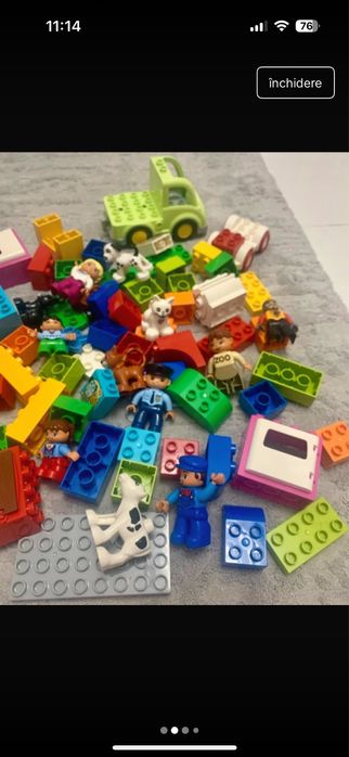 Lot lego duplo 170 lei.