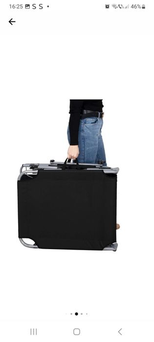 Sezlong pliabil cu parasolar