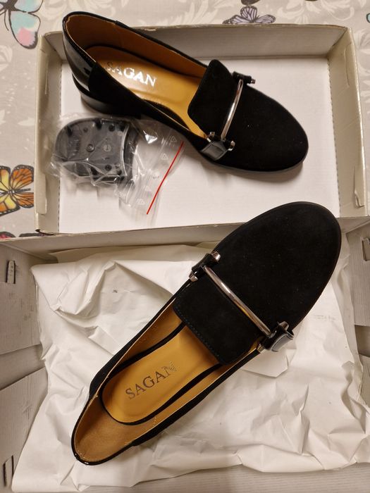 Pantofi piele întoarsă Sagan