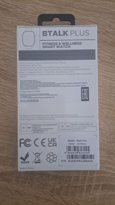 Смарт часы Zeblaze btalk plus