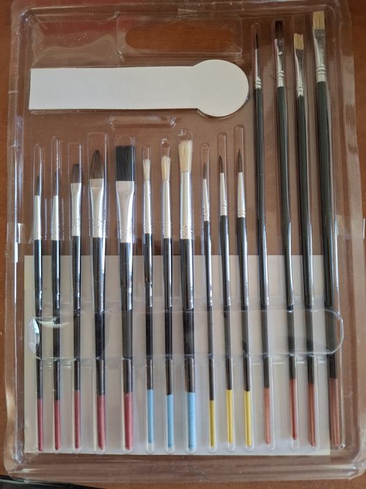 Pensule pictura 15 bucati